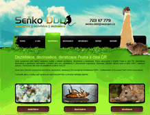 Tablet Screenshot of ddd-senko.cz